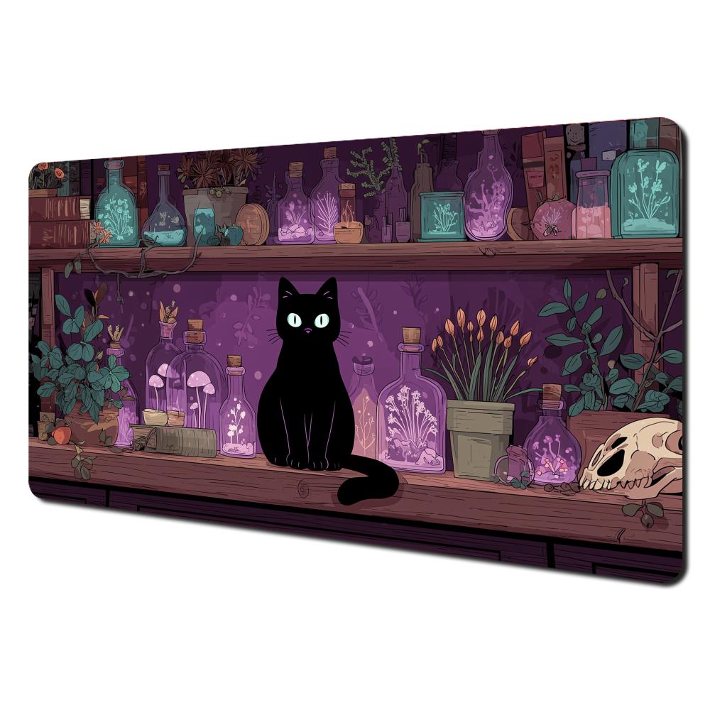 Potion Workbench Mtg Playmat Magic Card Battle Mat NonSlip Durable 35x60cm Commander Playmat Board Game Mat For Tcg