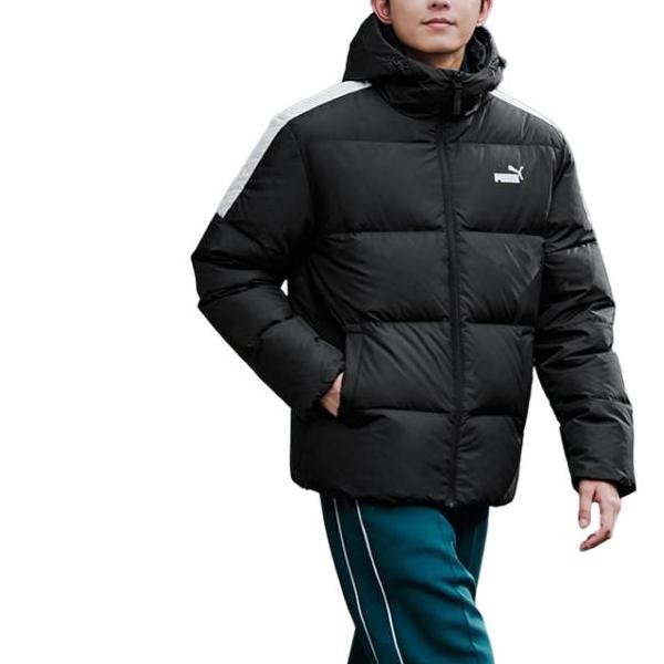 Puma Пуховик Унисекс Черный 01 С капюшоном Умеренный 692911-01