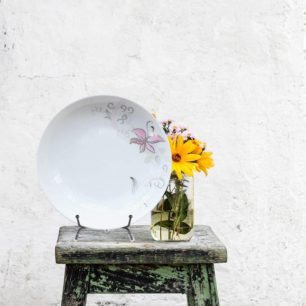 Stand Decorative Plate Photo Frame Decoration Iron Plate Support Decoration Rack Tea Cake Rack