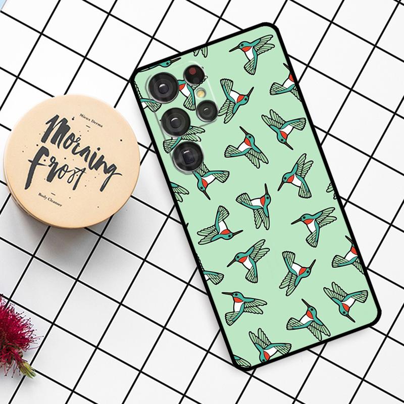 Чехол Колибри для Samsung Galaxy S25 Ultra S23 S22 S21 S20 S24 Ultra S9 S10 Plus S25 FE Чехол для телефона