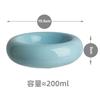 Ceramic Cat Bowl Pet Bowl Cat Bowl Donut Eater Dudu Cat Bowl Cat Food Bowl Anti-tipping Water Bowl Snack Bowl