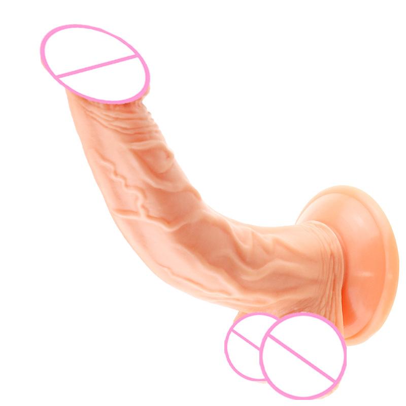 Изогнутый вверх дилдо присоска женский имитация дилдо G-Spot мастурбация поддельный пенис мужской анальный штекер