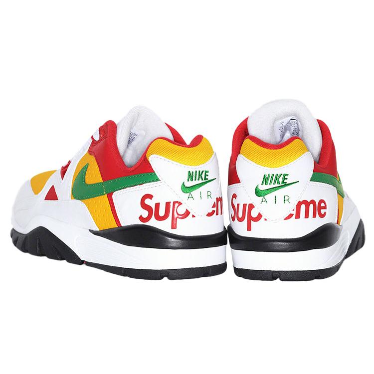 Nike Cross Trainer Low Supreme White Yellow Red CJ5291-100