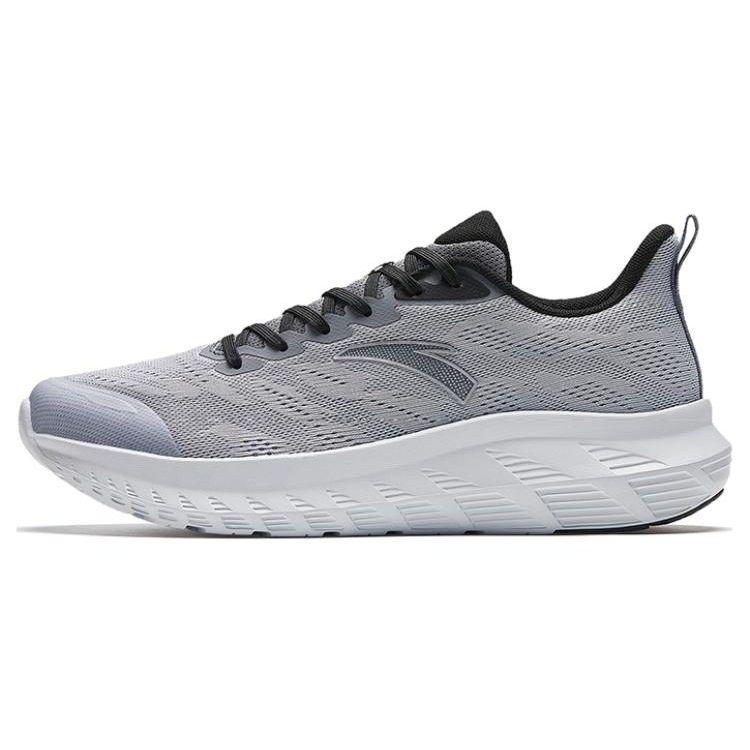 Anta Comfortable Non-Slip Durable Low-Top Running Shoes Men Sneakers Gray 112345530-1