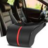 Car Neck Pillow Memory Foam Pillow 1PC PU Leather Car Auto Seat Neck Rest