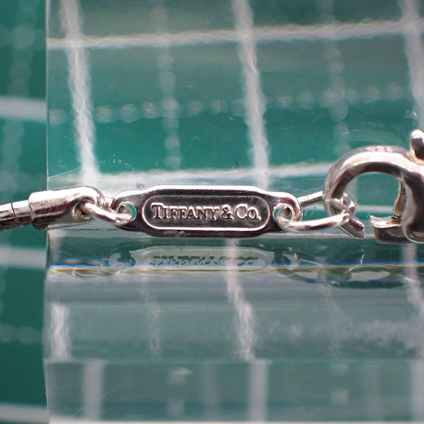 [Used] TIFFANY/Tiffany 925 Heart Omega Chain Pendant [g388-39]