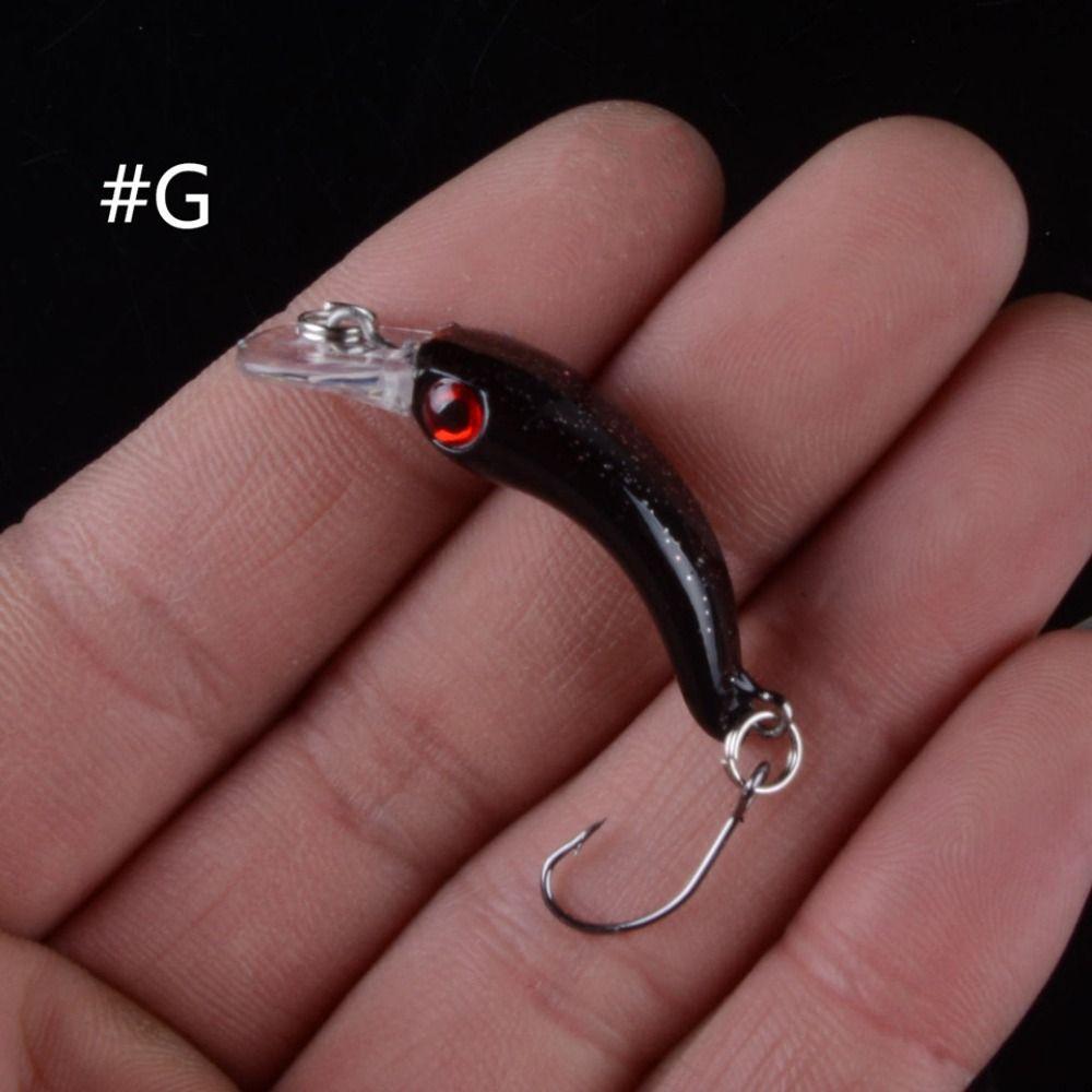 ABS Metal Fishing Jig Lure 4 см/1,5 г VIB Hard Bait Floating Minnow Baits Winter Fishing
