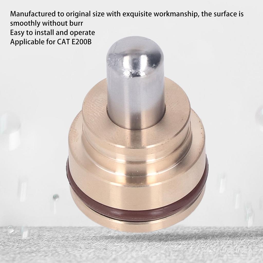 4 Pcs Joystick Pusher Control Valve High Hardness Good Sealing Excavator Replacement Handle Joystick Valve for CAT E200B
