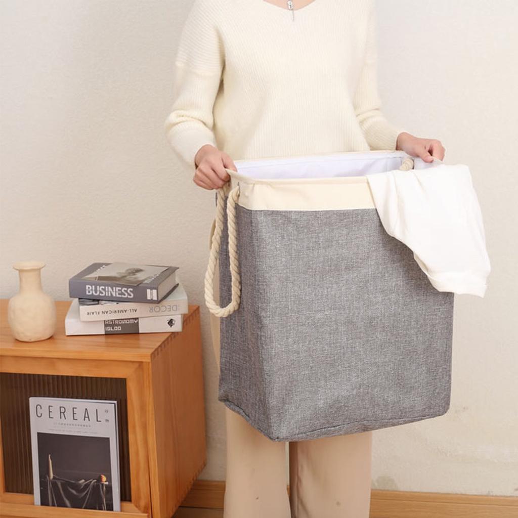 1/2 шт. Большая вместительная корзина для белья, корзина для хранения грязной одежды, тканевая корзина для хранения, для дома, спальни, ванной комнаты