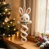 DIY Animal Ornament Craft Crochet Garden Spiral Hanging Kit, Beginner Friendly Swing Crafting Leisure Time Activity Butterfly Ladybug Hummingbird