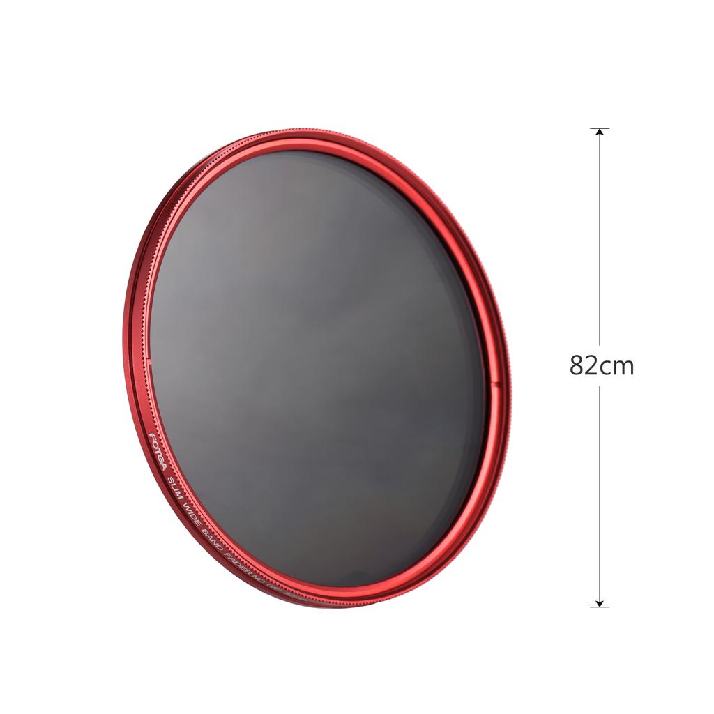 FOTGA Slim ND Fader Variable Filter Neutral Density ND2 To ND400 Red Replacement for Canon