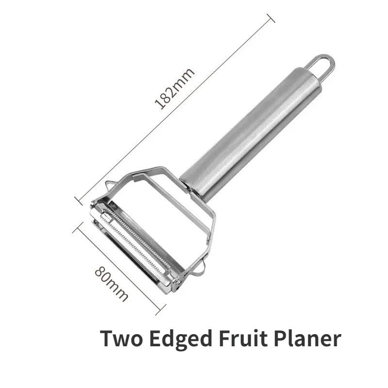 Многофункциональная терка для овощей и фруктов, прочная нержавеющая сталь, кухонная, для дома, для чистки фруктов и овощей, морковь, картофель