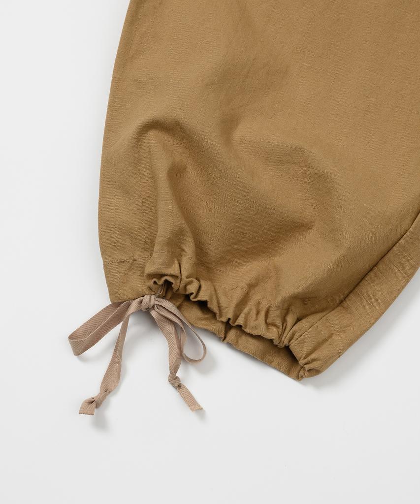 LEFTSEOUL Ripstop Cargo Pants [Beige]