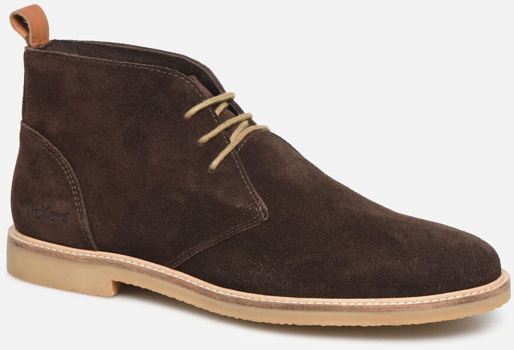 Kickers Tyl Boots for Men Brown Nubuck