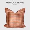 Medicci Home French Vintage Cushion Covers Hand Crochet Positano Warm Colors Living Room Sofa Pillow Case 45x45 INS Home Decor