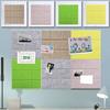 1/4PCS Felt Message Board Pin Notice Board Office School Memo Photo Board Noticeboard Pinnboard Textile Push Pin Bulletin Board