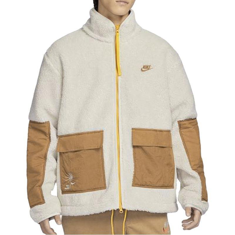 Nike Куртки Мужские Абрикосовый Стойка Умеренный Другое FV4022-072