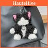 Devon Fun Plush Rex Cat Keychain Whimsical Bag Charm Accessory For Lovers Cat