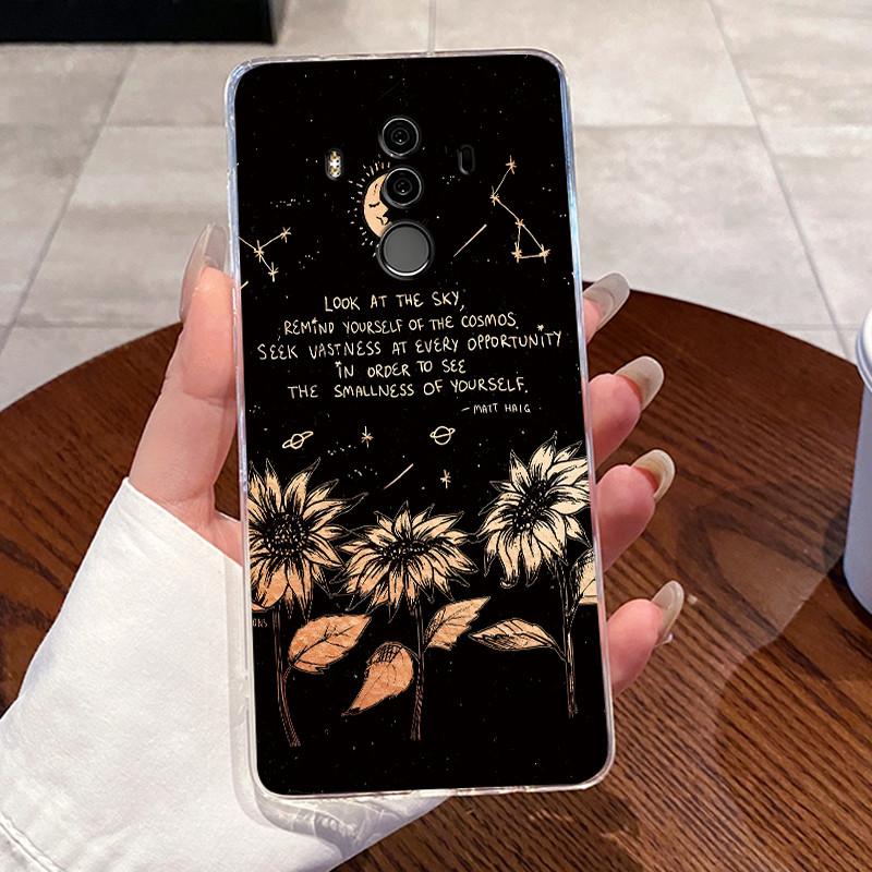 Для Huawei Mate 10 Pro Чехол Huawei Nova 2i Чехлы Huawei Mate 10 Lite Обложки Прозрачный Силикон Мягкий ТПУ Чехол Милый Кот Чехол для Телефона