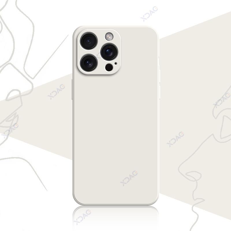Милые чехлы для телефонов iPhone 15 Pro Max Plus iPhone15 15Pro 15Plus 5G Полностью мягкая роскошная квадратная задняя крышка из жидкого силикона