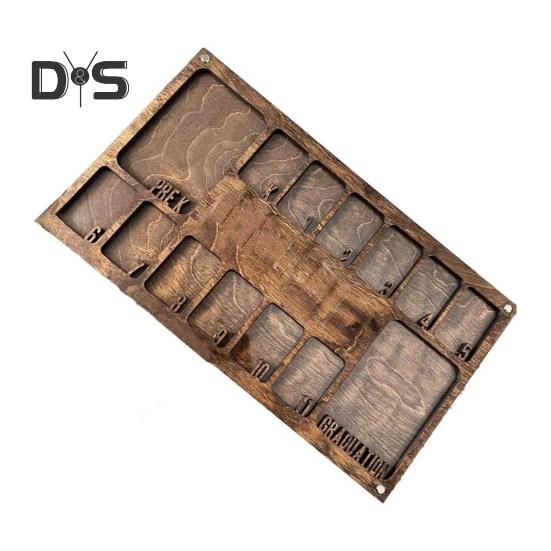 Рамка для фотографий школьных лет, от дошкольного до выпускного, 14 фотографий, рамка для выпускного для детей, вехи в образовании