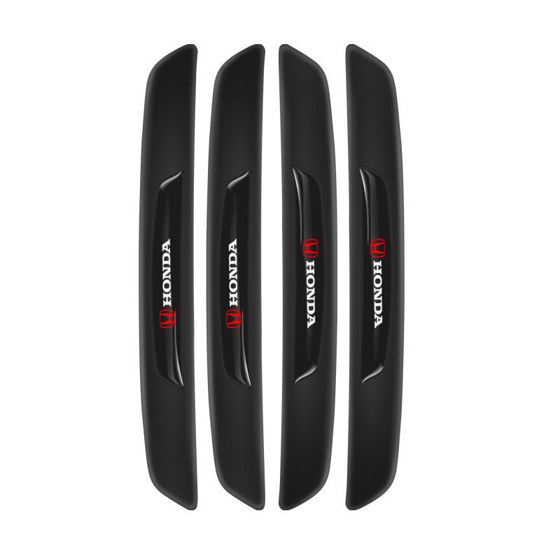 AQO1 4Pcs Car Anti-collision Strips Auto styling Accessories For Honda civic accord fit jazz pilot CRV odyssey passport city shuttle