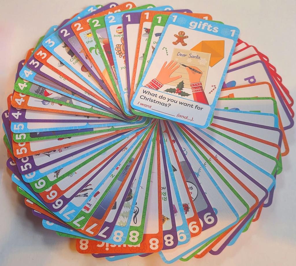 AGO English Card Game Christmas