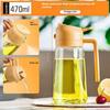 Oil Sprayer Kitchen Household Spray Pour Two Oil Sprayer Air Fryer Atomizing Oil Spray Bottle Plastic Leakproof Oil Can Pot