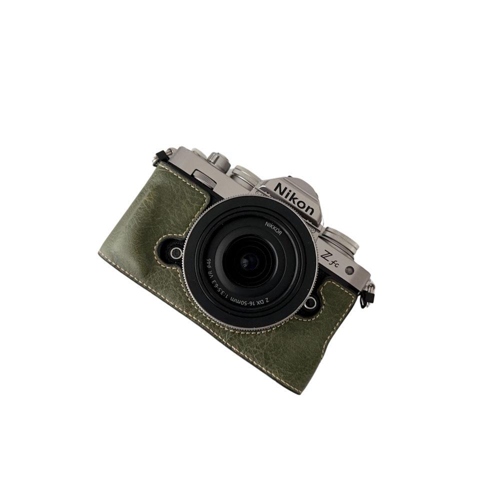 Получехол из искусственной кожи для камеры Nikon Zfc ZFC с отверстием для батареи, нижняя защитная крышка