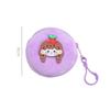 Cartoon Plush Coin Purse Girls Children Small Wallet Kid Zipper Change Money Bag Mini Headphone Key Bag Keychain Pendant Pouch