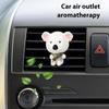 Car Vent Air Freshener Cute Animal Car Fresheners Vent Clips Odor Eliminator For Women Men Automotive Air Freshener Car Accessor