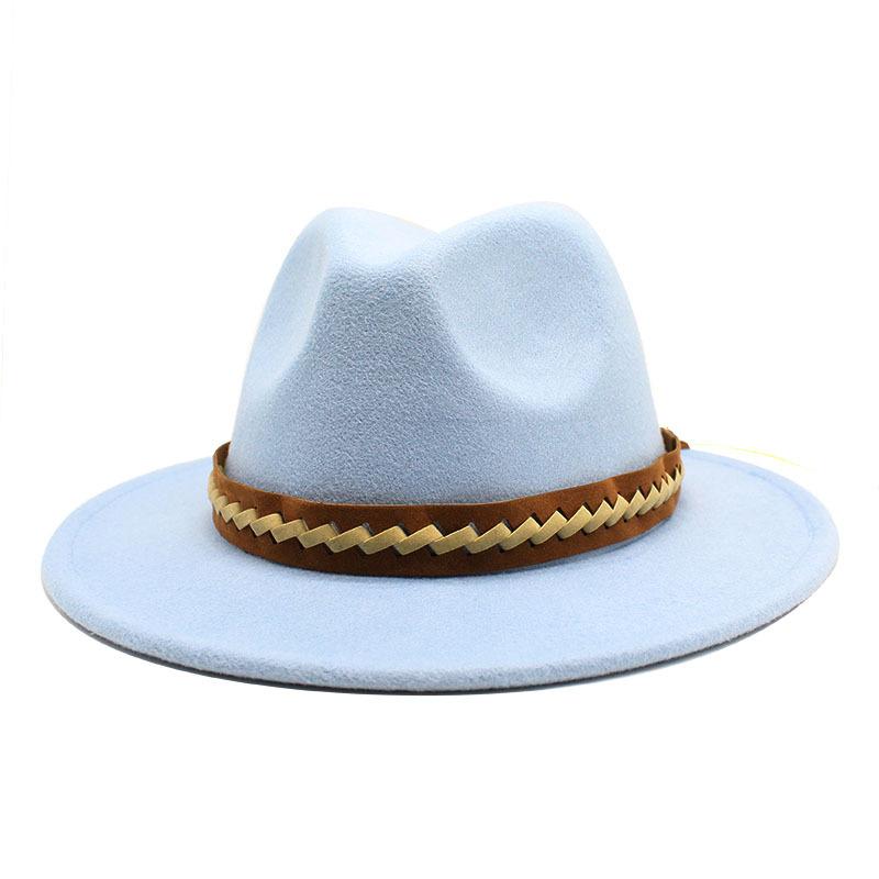 Мужские и женские шерстяные шапки, фетровые шляпы, британские повседневные джазовые шляпы, мужские цилиндры