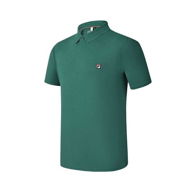 FILA Polo Shirt Men's Dark Iron Green GN A11M523103F-GN