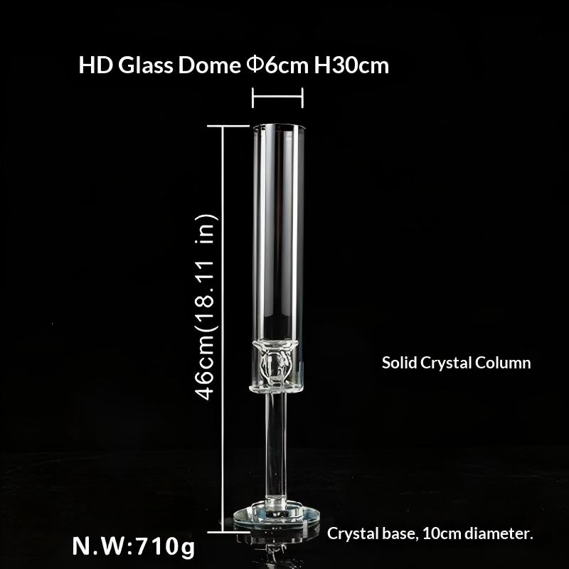 Single-head Crystal Glass Candle Holder Elegant Luxury Style for Hotel Weddings Parties Christmas Decorations Table Decor