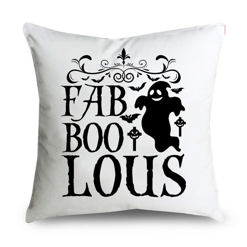 Пасха, счастливый Хэллоуин, ужас, тыква, принт, узор, наволочка для дома, гостиной, украшение для дивана, наволочка