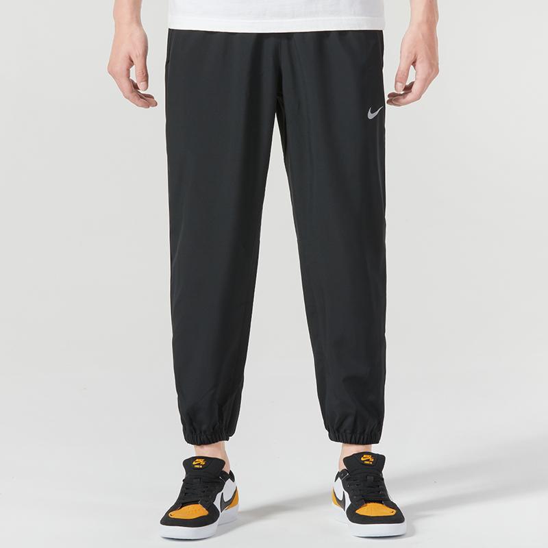 Nike Комплект из толстовки с круглым вырезом и длинных брюк, мужская толстовка и брюки, черный цвет DX0812-010+FB7498-010