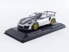 Minichamps Porsche 911 GT2 RS Weissach Package 2018 Silver Black Golden Limited To 222 Units 1/43