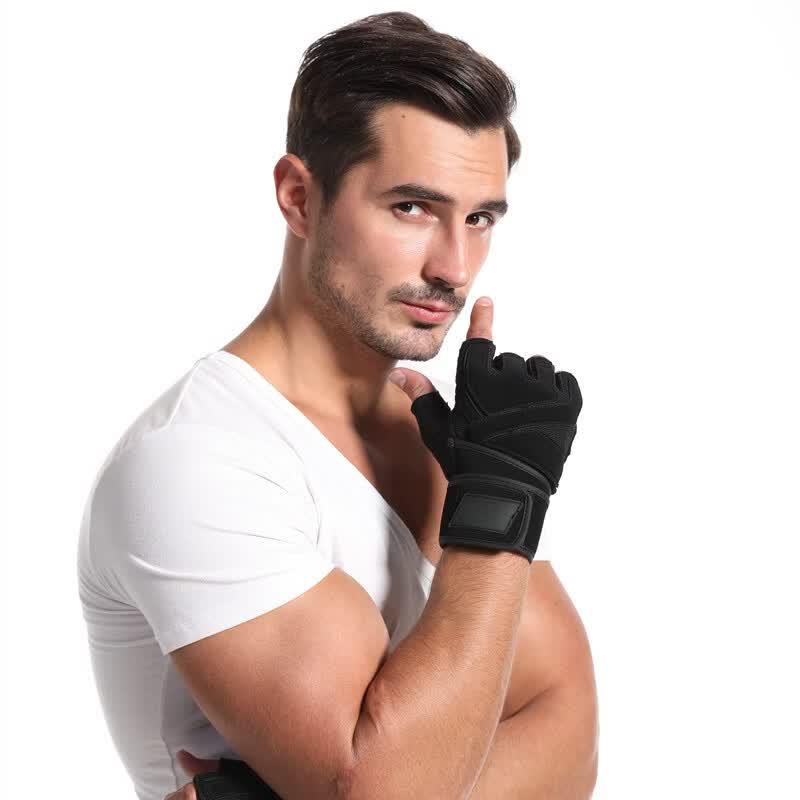 Спортивные перчатки Wangfeng Fitness с поддержкой запястья