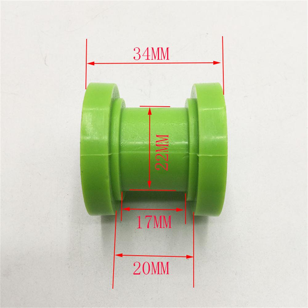2x 10мм Красный Ролик Цепи Слайдер Натяжитель Направляющее Колесо Для Питбайка Минибайка Квадроцикла