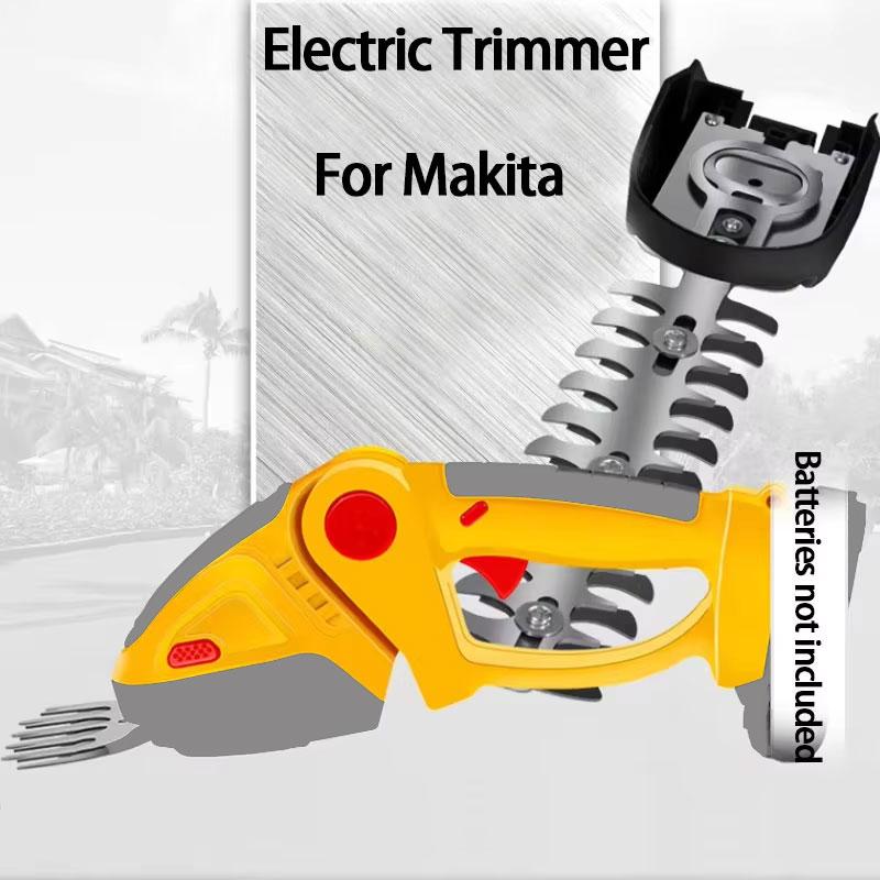 Садовые инструменты 2-в-1 Ручной триммер Для аккумулятора Makita 18V BL1850 BL1840 BL1440 Li-ion Садовые кусторезы