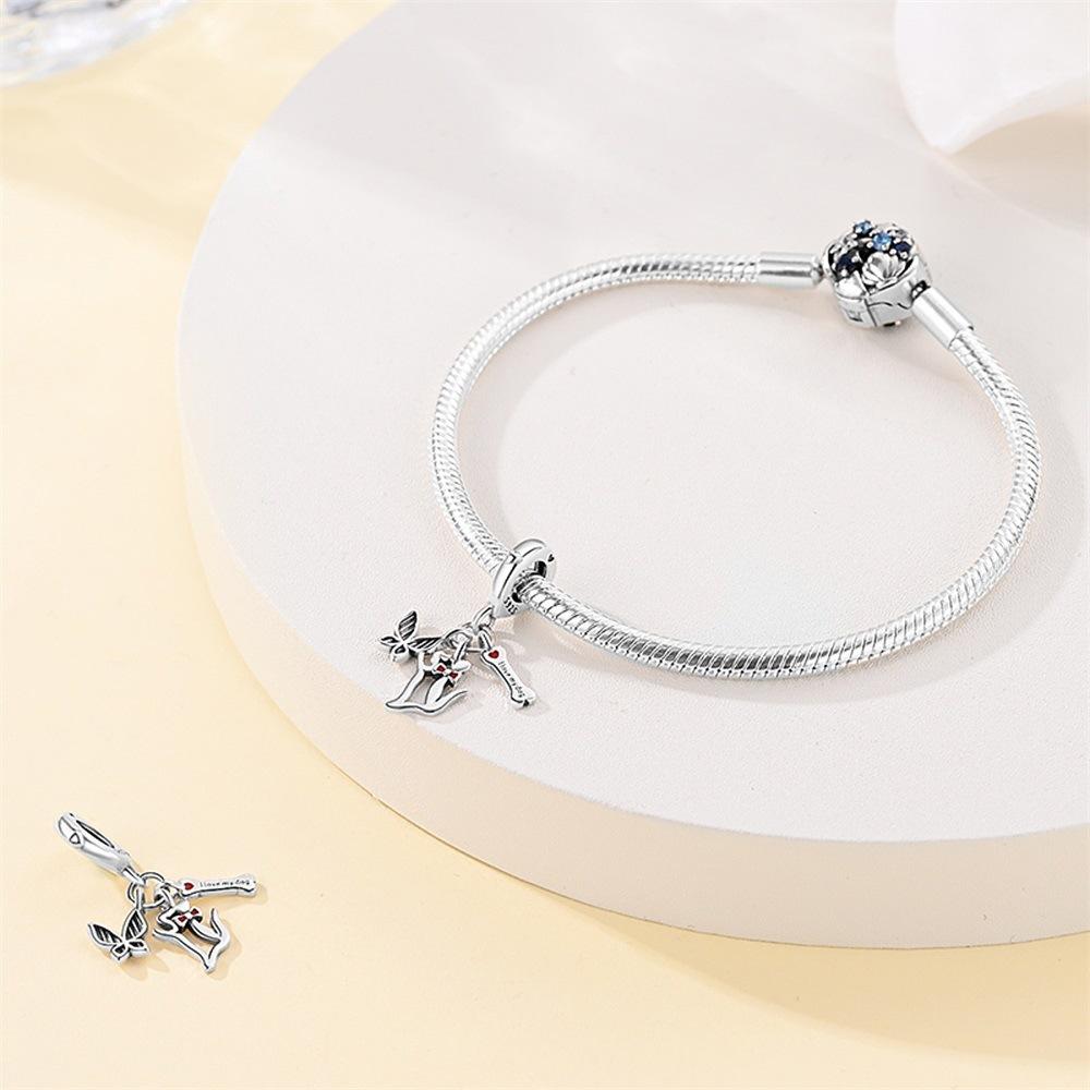 Подарок на День матери Бисерные украшения Кошка и собака DIY Подвеска Аксессуары Браслет