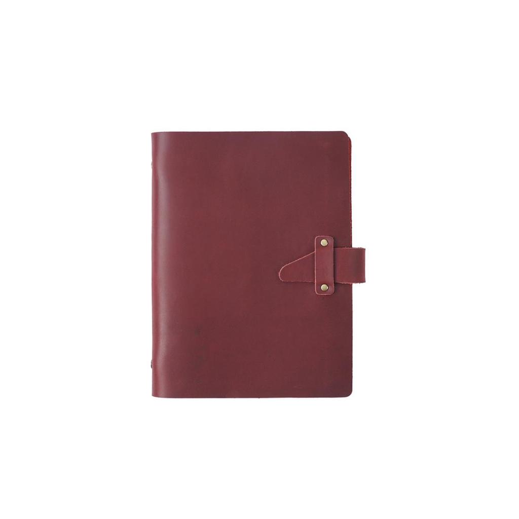 A5 Vintage Handmade European Style Notebook & A6 Diary, A7 Loose-Leaf Cowhide Notepad for Office and Business Use.