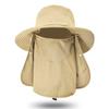OLIKEI Face Shield Sun Hat for Men Women Summer Outdoor Fisherman Hat Anti-UV Fishing Hat Breathable Quick-drying Hiking Sunshade Hat