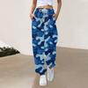 Women's Casual Fashion Sweatpants  Print Casual Pants