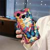 Cover Cute Phone Case For Tecno POP9 4G/Spark GO 1/KL4 Card Bag Back Cover Durable Dirt-resistant Graffiti Soft Case TPU