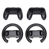 Controller Grip Steering Wheel Kit Heat Resistance Handles and Steering Wheels for Switch(Black