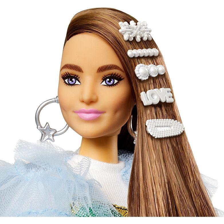 BARBIE EXTRA Fashion Doll Pet Doll + аксессуары MATTEL