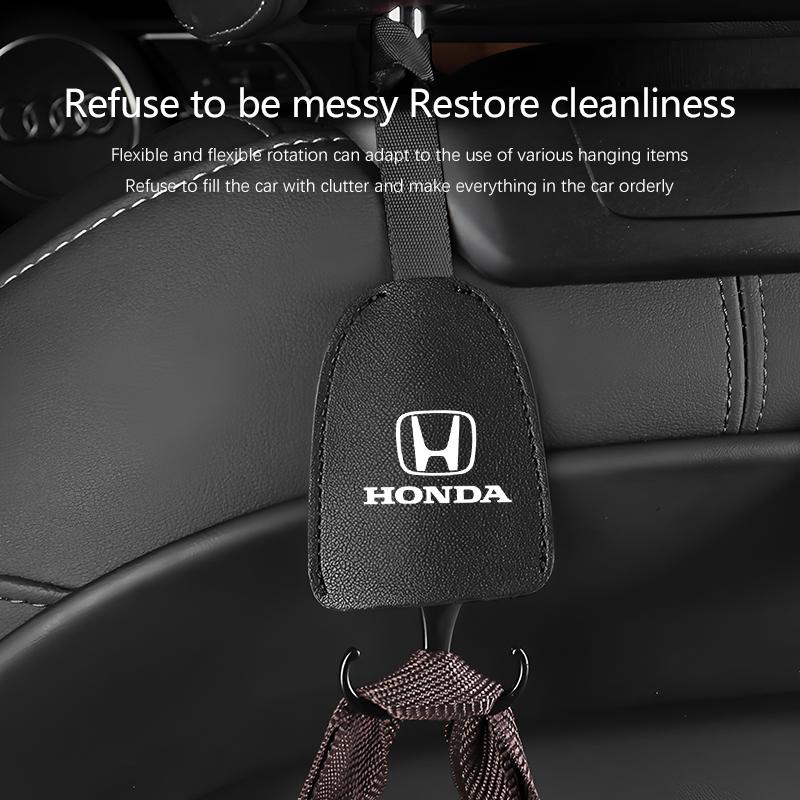 Car Metal Seat Hooks Hidden Seat Backrest Storage Bracket For Honda Civic Accord Crosstour Spirior Odyssey Avancier UR-V Sienna ajv256