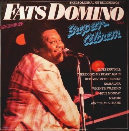 LP Record FATS DOMINO Superalbum The 32 Original Hit Rec KTLP2171 KTel 1986 Netherland Blues Used