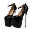 19cm Extreme High Heels Pumps Women Shoes Platform Black Nude Heels Sexy Party Stripper Dance Party Nightclub Shoe Large Size 50